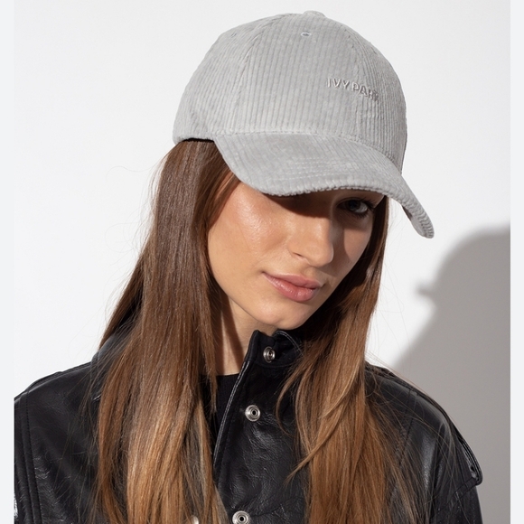 🔹️ Adidas🔹️ x Ivy Park Corduroy Hat N Baseball Cap NWT One Size ✨️ - Picture 1 of 11
